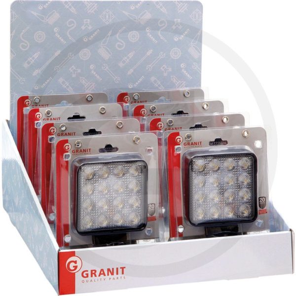 FEU DE TRAVAIL LED GRANIT REF : 7070010021-8